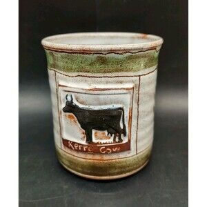 MUCKROSS HOUSE 3.25" Kerry Cow Pottery Mug- Seconds Killarney Ireland